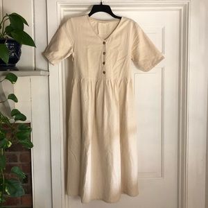 Little Cottonwood Alder Dress in Fawn